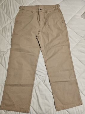 YoungLA Khaki Straight-Leg Chinos